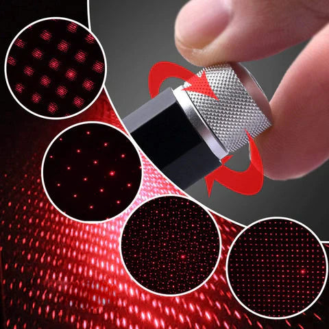 ๐๐๐ ๐ญ ๐๐ฒ๐ ๐ญ ๐๐ฟ๐ฒ๐ฒ LuxuryLightโข | USB Car Roof Star Light Mini Projector