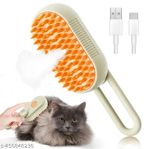 3 in 1 Pet Hair Removal Steam Comb, Perfect for Both Cats & Dogs ๐ถ๐ฑ